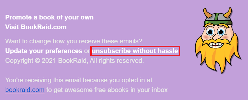 how to unsubscribe